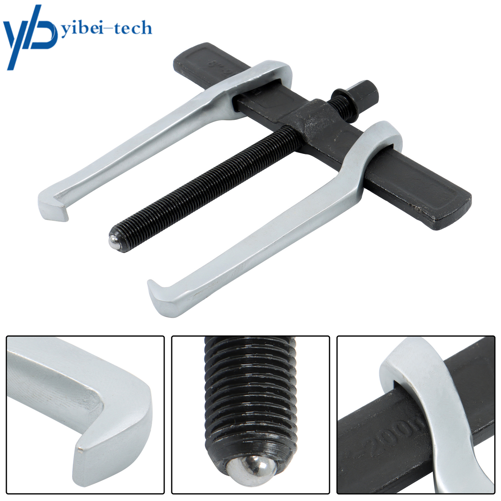8/10/12 Inch 2 Jaw Gear Puller Adjustable Bearing Puller Gears Removal Tool