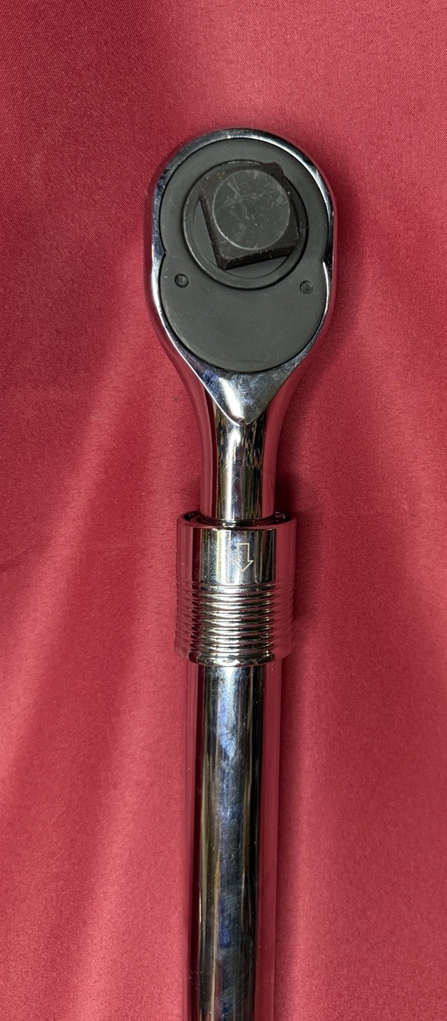 E-Z Red 1″ Drive Ratchet w/ Extendable 25” – 40” Handle 24 Tooth MR1X NEW