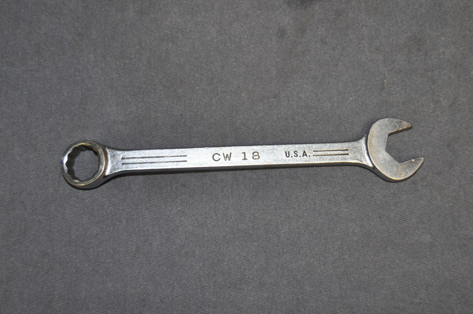 MAC 9/16″ combination (open/box) wrench CW18 Made in USA