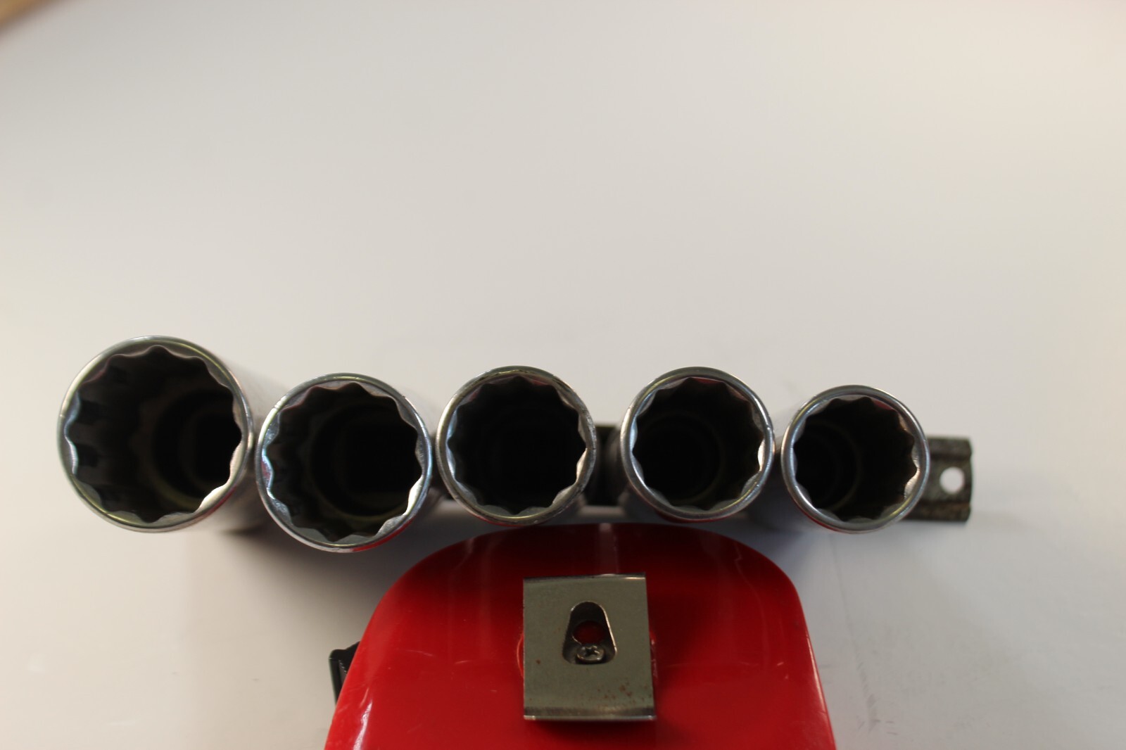 Lot of 5 Craftsman 12 Point 1/2 Drive Metric Deep Sockets 19, 20, 21, 24, 27
