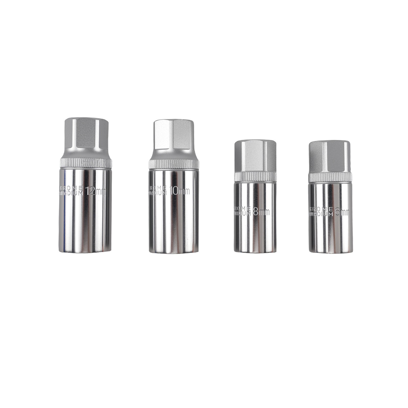 4pcs Socket Stud Tool 4pc Set, Stud Remover and Installer for 6 8 10 12mm