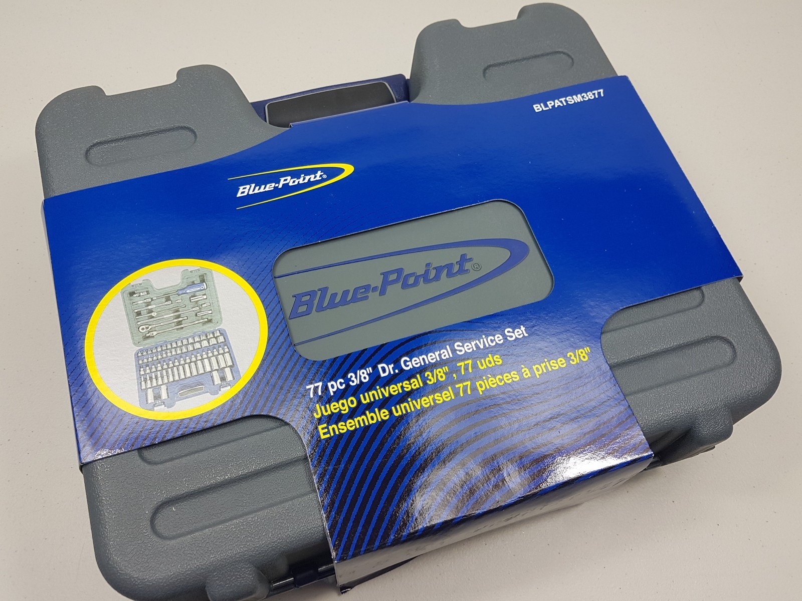 Blue Point 77pc 3/8″ Socket Set – As sold by Snap On.