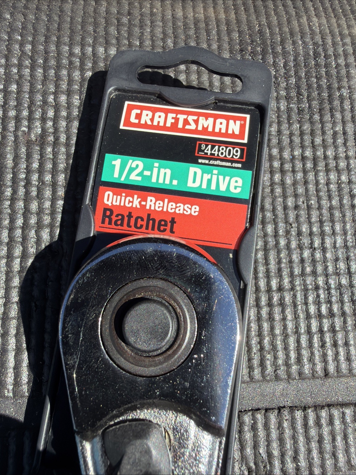 Sexy Sears Craftsman USA Nos 1/2” Drive Ratchet 44809 On Hang Tag