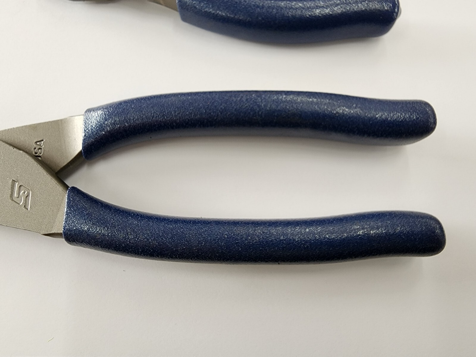 Snap-on Tools USA NEW 2pc POWER BLUE 7″ & 5″ Vector Edge Diagonal Cutters Set