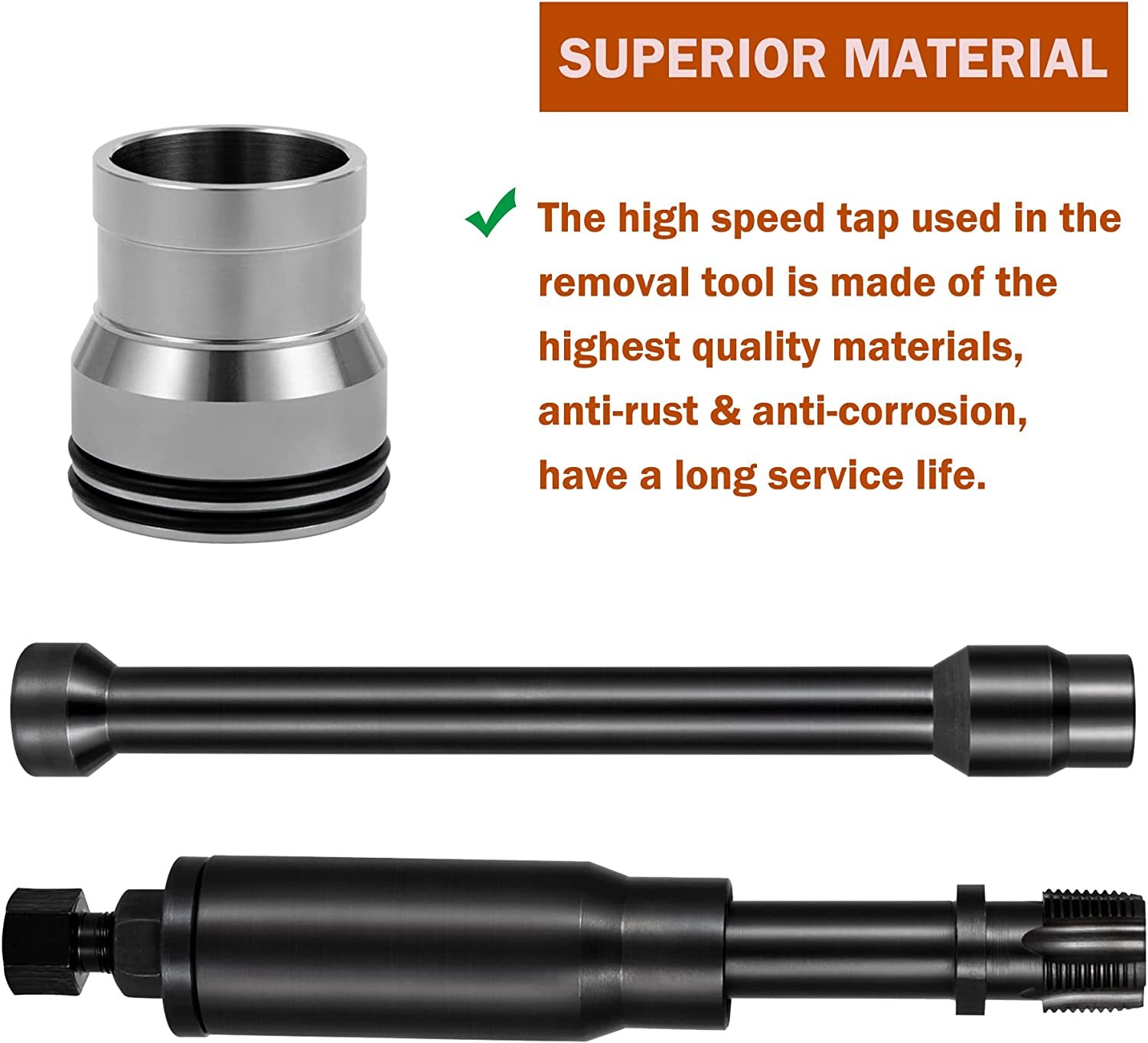 For CAT C7 C9 3126B Injector Sleeve Cup Removal & Installer Tool Kit Caterpillar