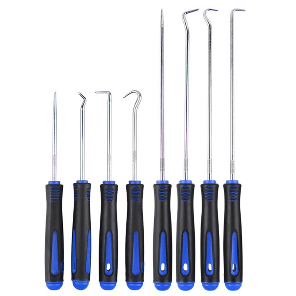 Automotive Hook Puller Tool Set 8pcs for Trim Removal and Hose Sealing