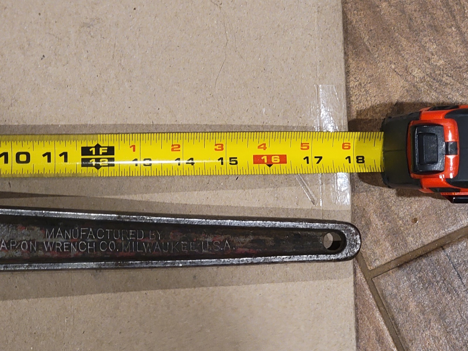 B58 vintage snap on 1920’s  ratchet 1/2″ 18″ Long