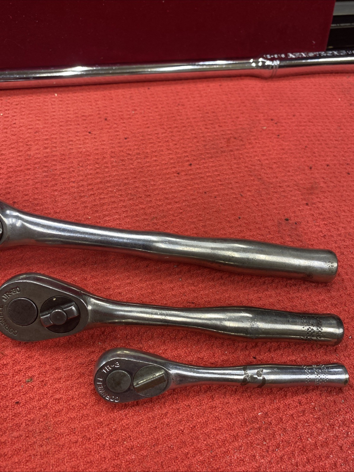 Lot Of 3 Cornwell Ratchet 1/2, 3/8, 1/4