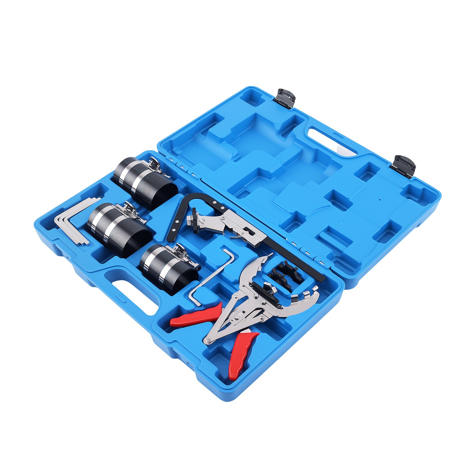 11pc Engine Repair Set Piston Ring Tool Kit 53-175mm Compressor Service Steel
