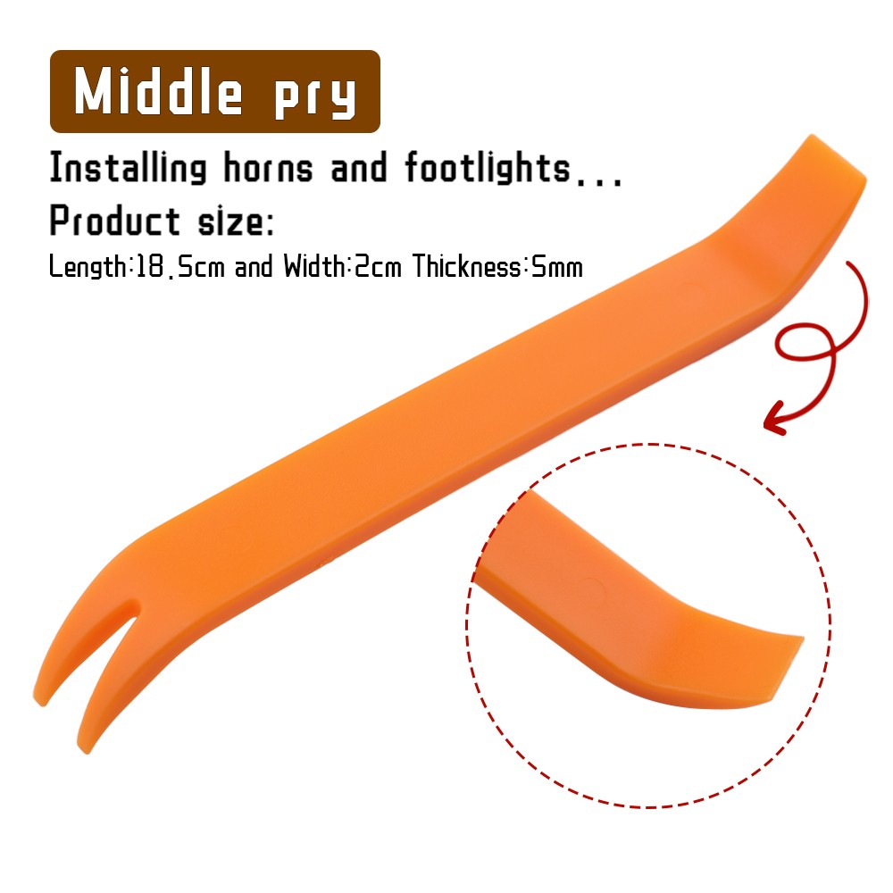 7PCS Car Trim Clip Upholstery Removal Tool Door Panel Fastener Pin Pliers Puller