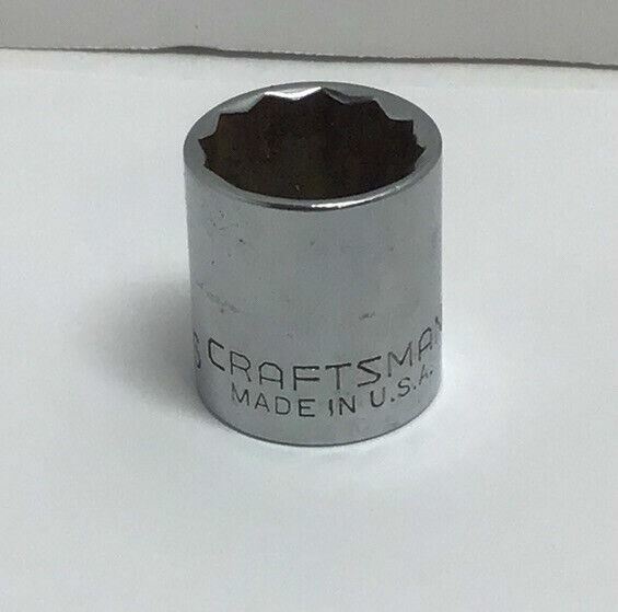 Craftsman VV Series 44336 Socket 11/16» SAE 11/16» Drive 12 pt. USA Made