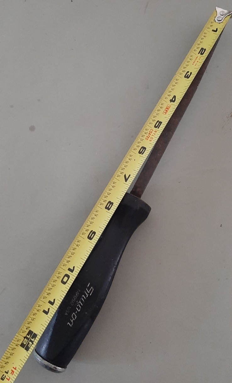 Snap-on Tools USA MPBS12 12″ Striking Prybar Black Hard Handle 622