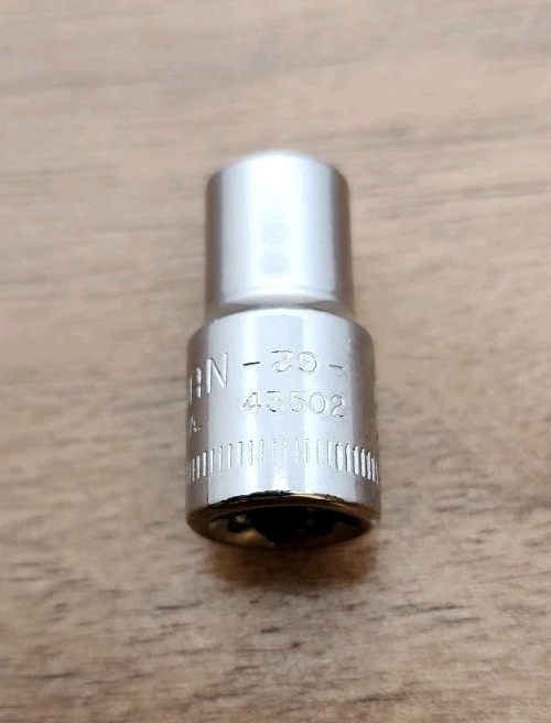 Craftsman USA 6mm Socket 6 Point 1/4″ Drive Inverted G2 43502