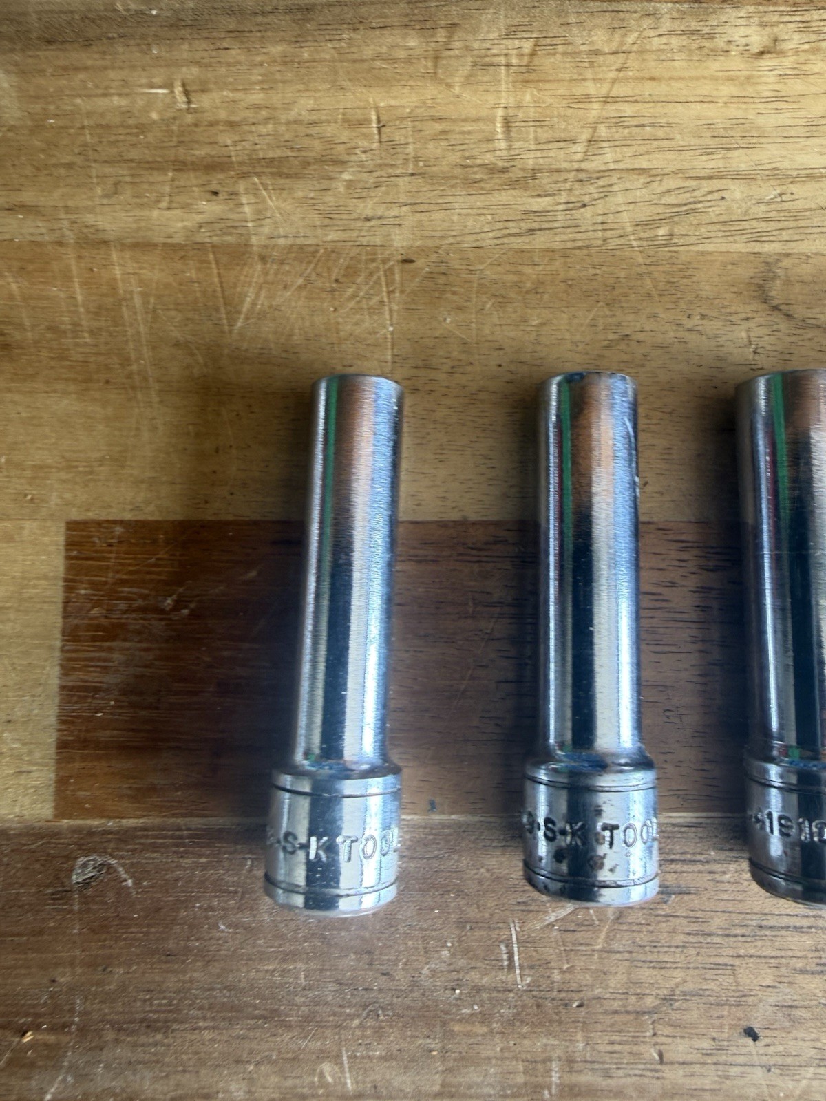 SK Hand Tools 1/4″ Dr. 6pt Deep Metric/sae Mixed Lot 7pc Sockets 1/4” – 1/2”
