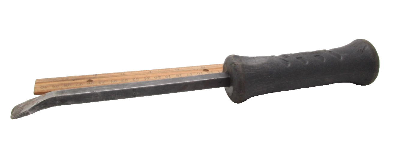 Snap-on Tools SPBS12A 12″ Black Hard Grip Handle Striking Pry Bar USA