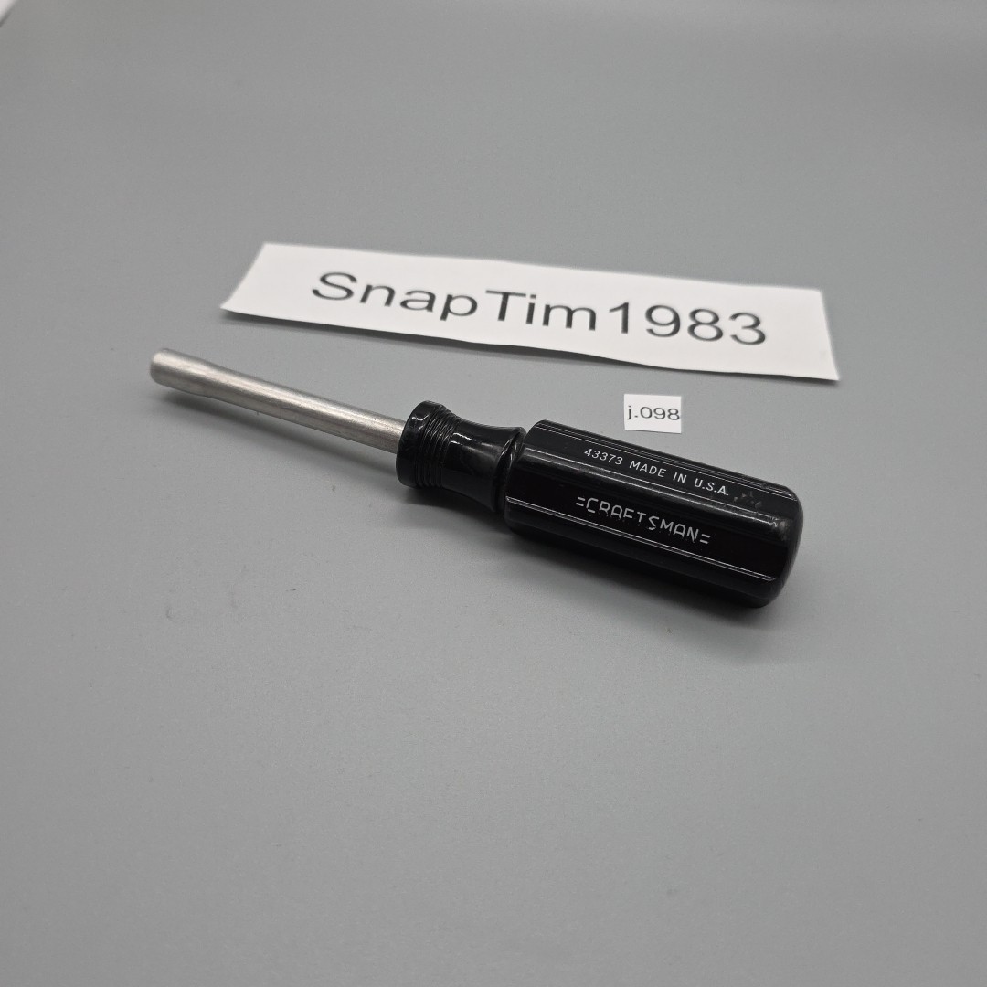 Craftsman Tools 1/4″ Magnetic Hex Bit Driver / Screwdriver MPN 43373 USA