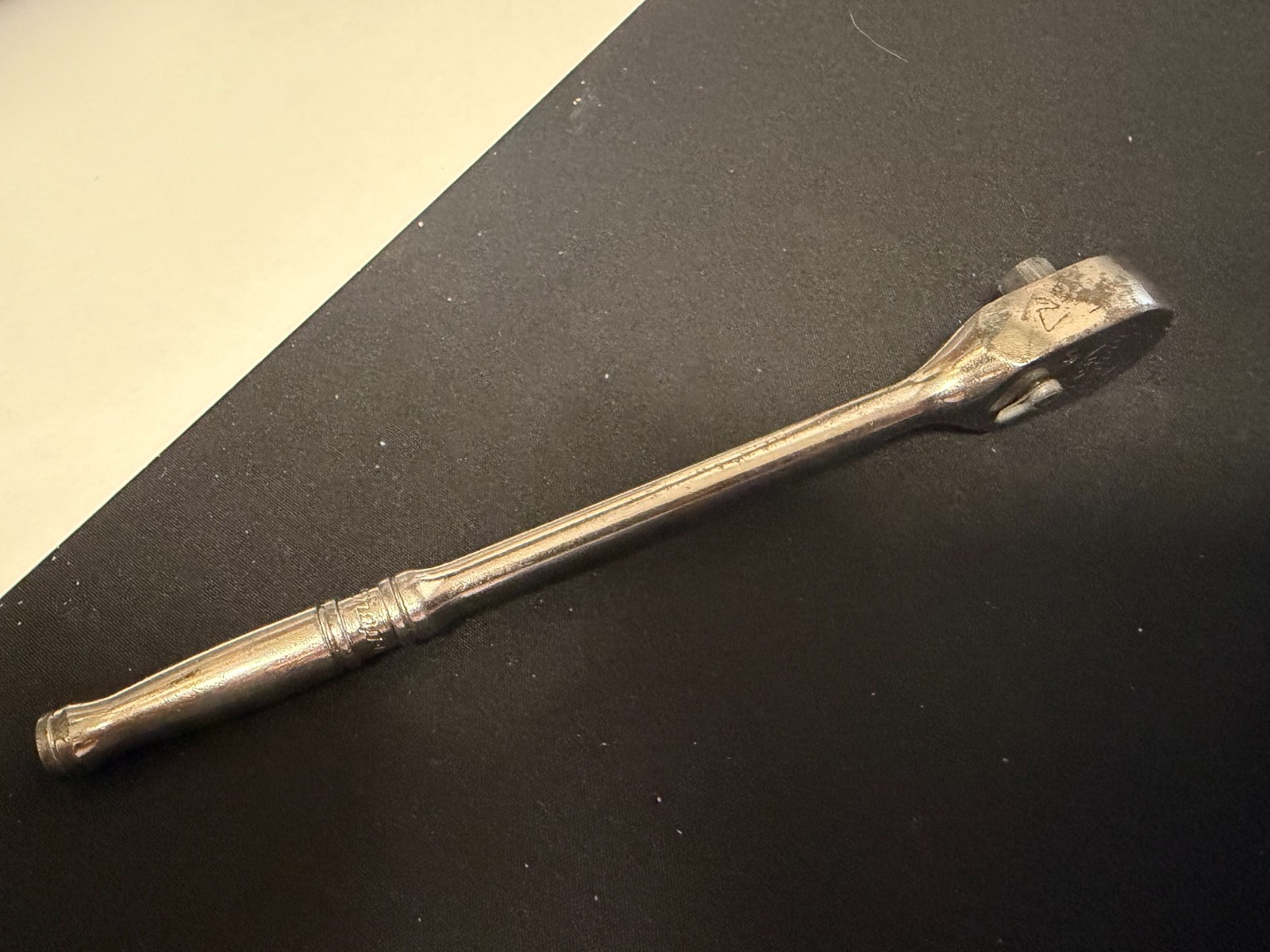Snap On Tools TML830 1/4″ Dr 6-1/2in. Long Chrome Ratchet
