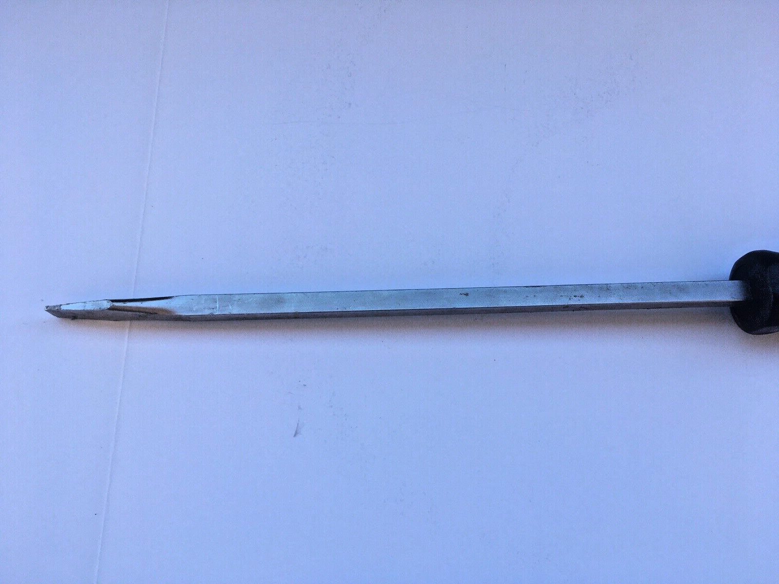 Snap-on Tools SDD412 18-3/8″ Flathead Screwdriver Black Handle USA