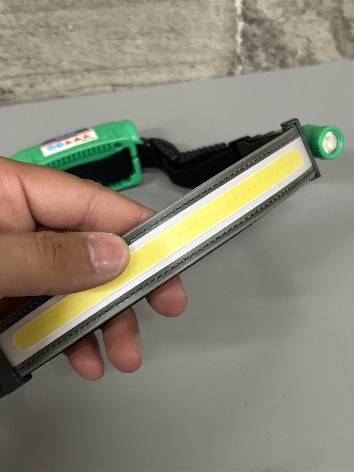 Matco Tools MHL700G 700 Lumen Motion Sensor Strip Light Snap Pivot Headlamp