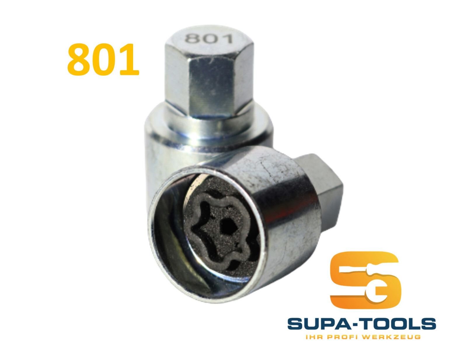 Audi Wheel Lock Rim Lock 801 A Key Nut Wheel Lock Key SUPA Tools