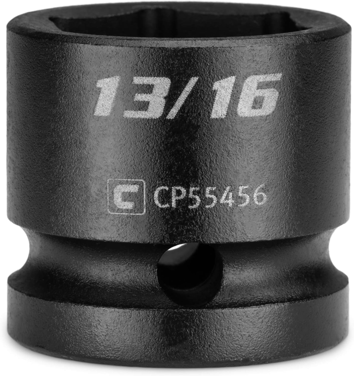 13/16 in. Stubby Impact Socket, 1/2 in. Drive, 6-Point, SAE