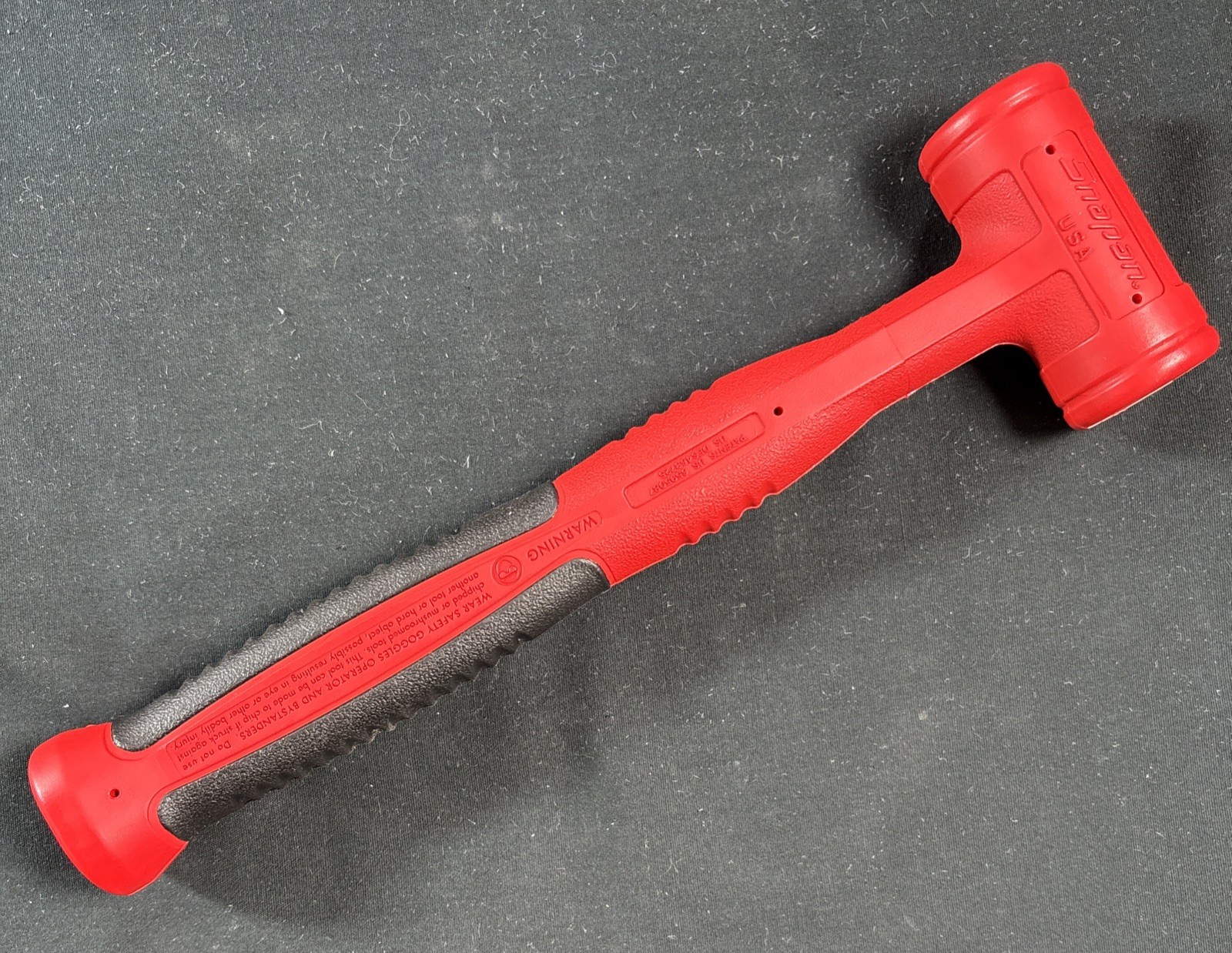 Snap on 3pc Soft Grip Dead Blow Hammer Set w/ PRO-FI Organization 12, 32, 56 oz