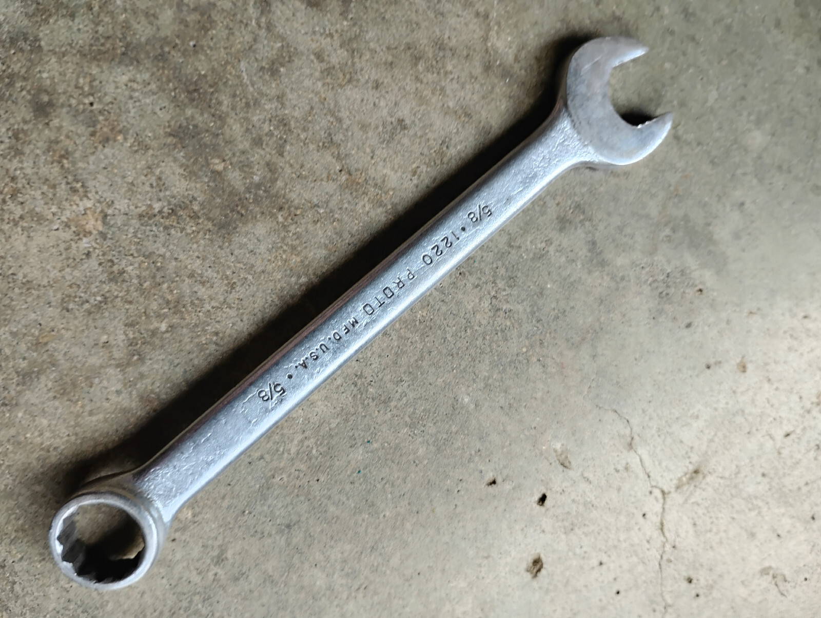 Proto USA 5/8” – 12 Point – Combination Wrench 1220
