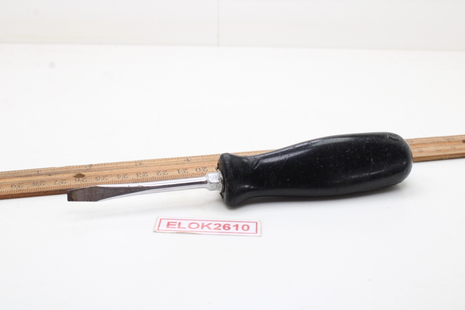Snap-on STD3 3-Sided Handle Tri-Lobe 3/16” x 3″ Flat Slotted Screwdriver USA