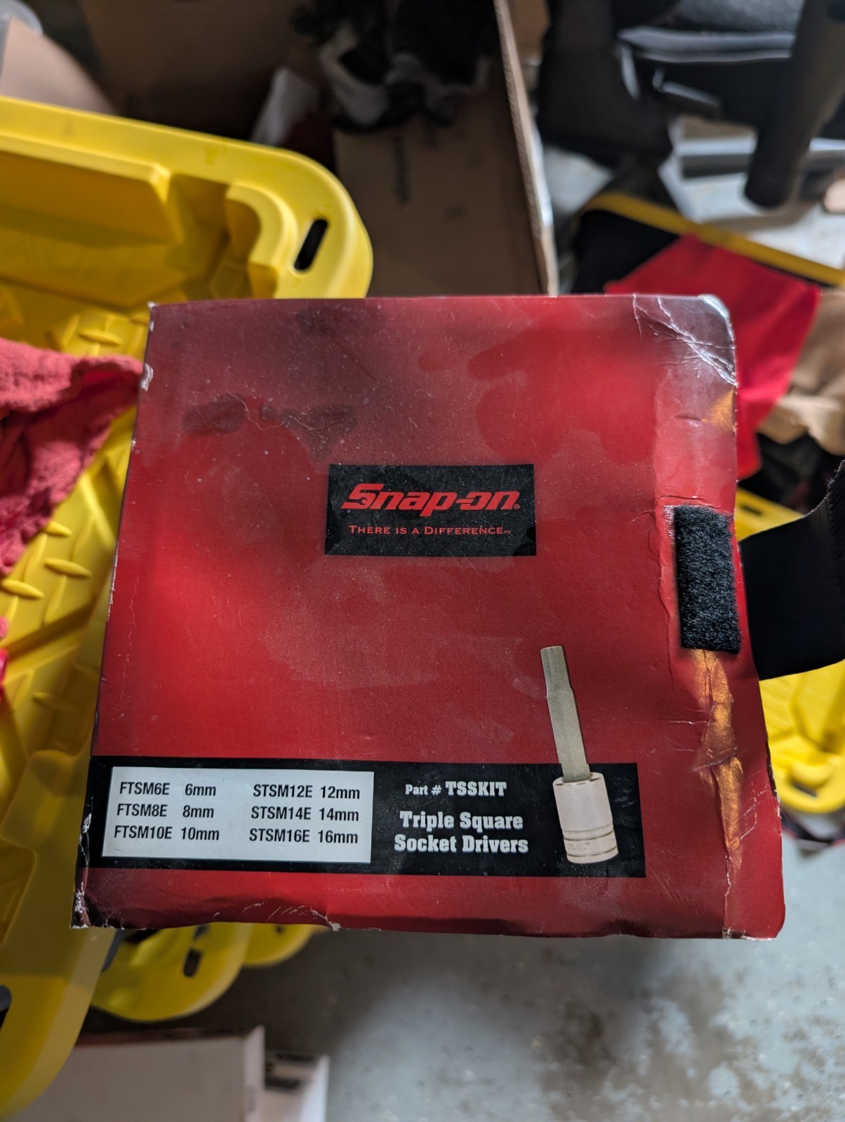 Snap On 6 piece Metric Triple Square Drive Set