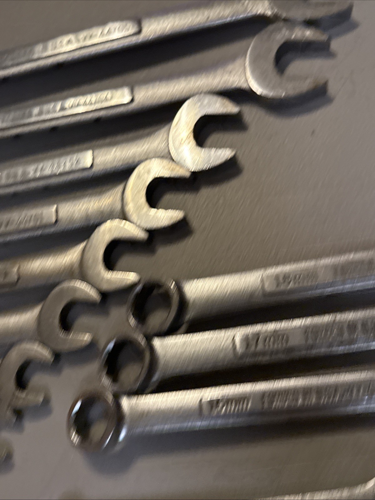 VTG Craftsman USA 21 PC Combination Wrench Set 12Pt Metric SAE VV Series
