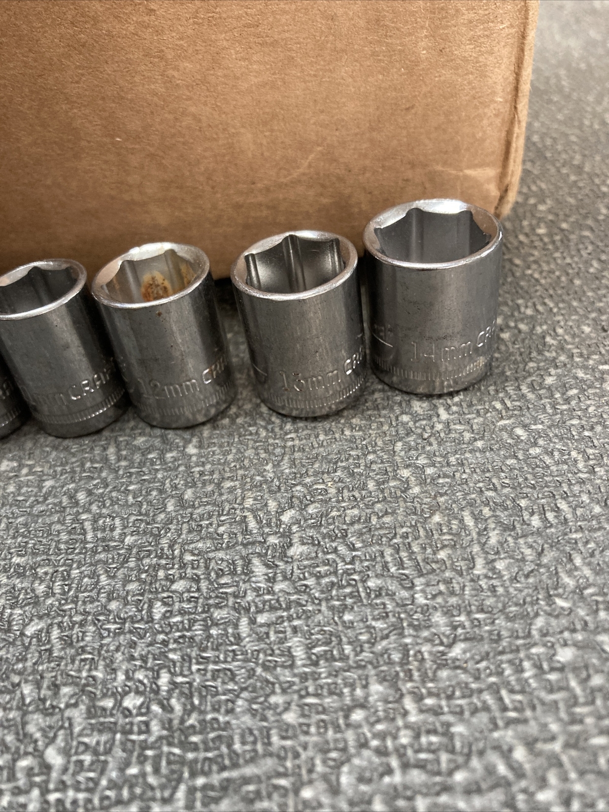 Craftsman 10 Pc. Socket Set 1/4in. Drive 6 Pt 4MM to 14MM