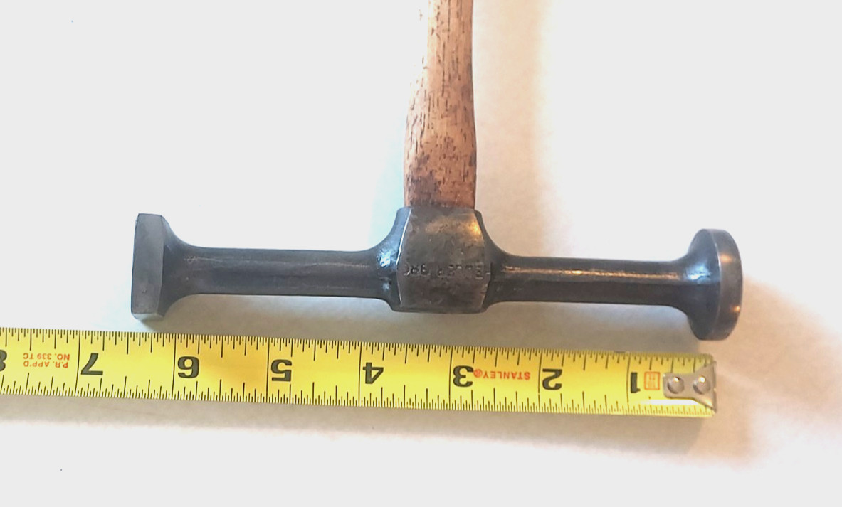 Vintage Heller Twin Faced Auto Body Hammer USA