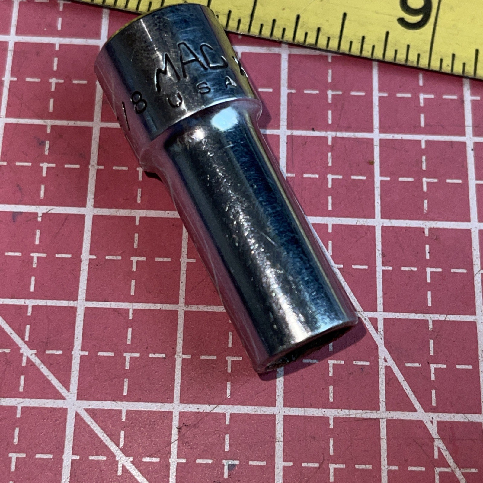 Mac USA XD126 3/8” In SAE 3/8 Drive Semi Deep 6 Point Socket