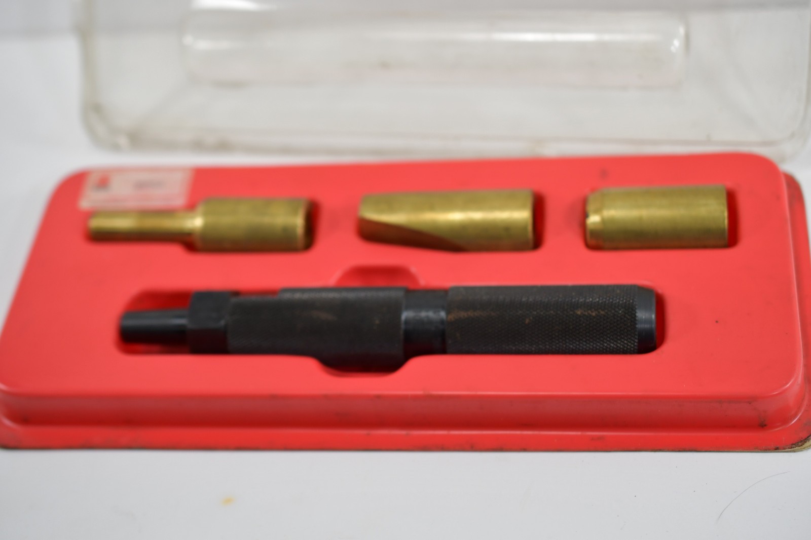Matco Tools PPS4 4 Piece Poly-Punch Brass Drift Punches with Holder USA O024