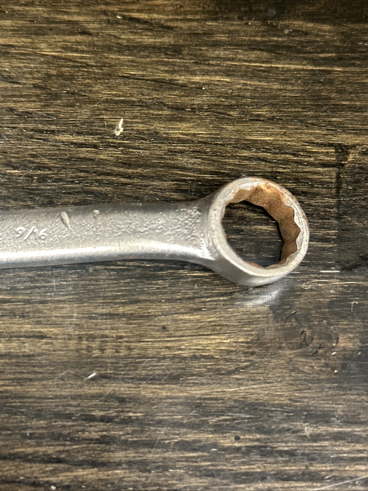 Proto 1218 9/16” 12 Point Combination Wrench USA. Modified