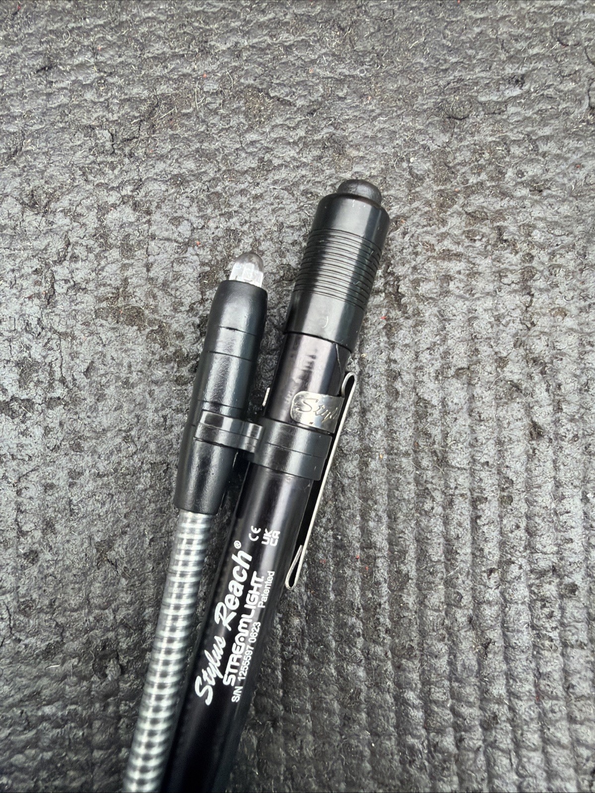 Streamlight 65618 Stylus Reach Black Penlight with White LED Snapon Tools Gmtk