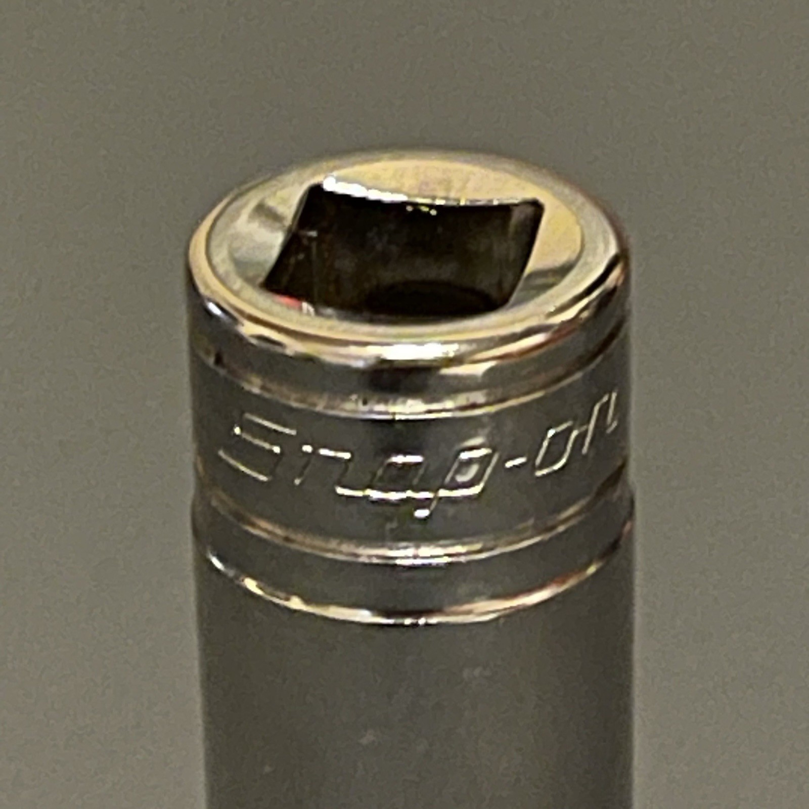 New! Snap On 11/16” Deep 1/2” Drive Socket 6 Point Chrome TS221 USA