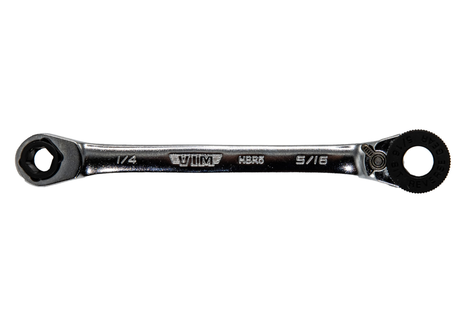 VIM Tools HBR5 1/4″ and 5/16″ Hex Micro Bit Ratchet with 1/4″ Square Drive