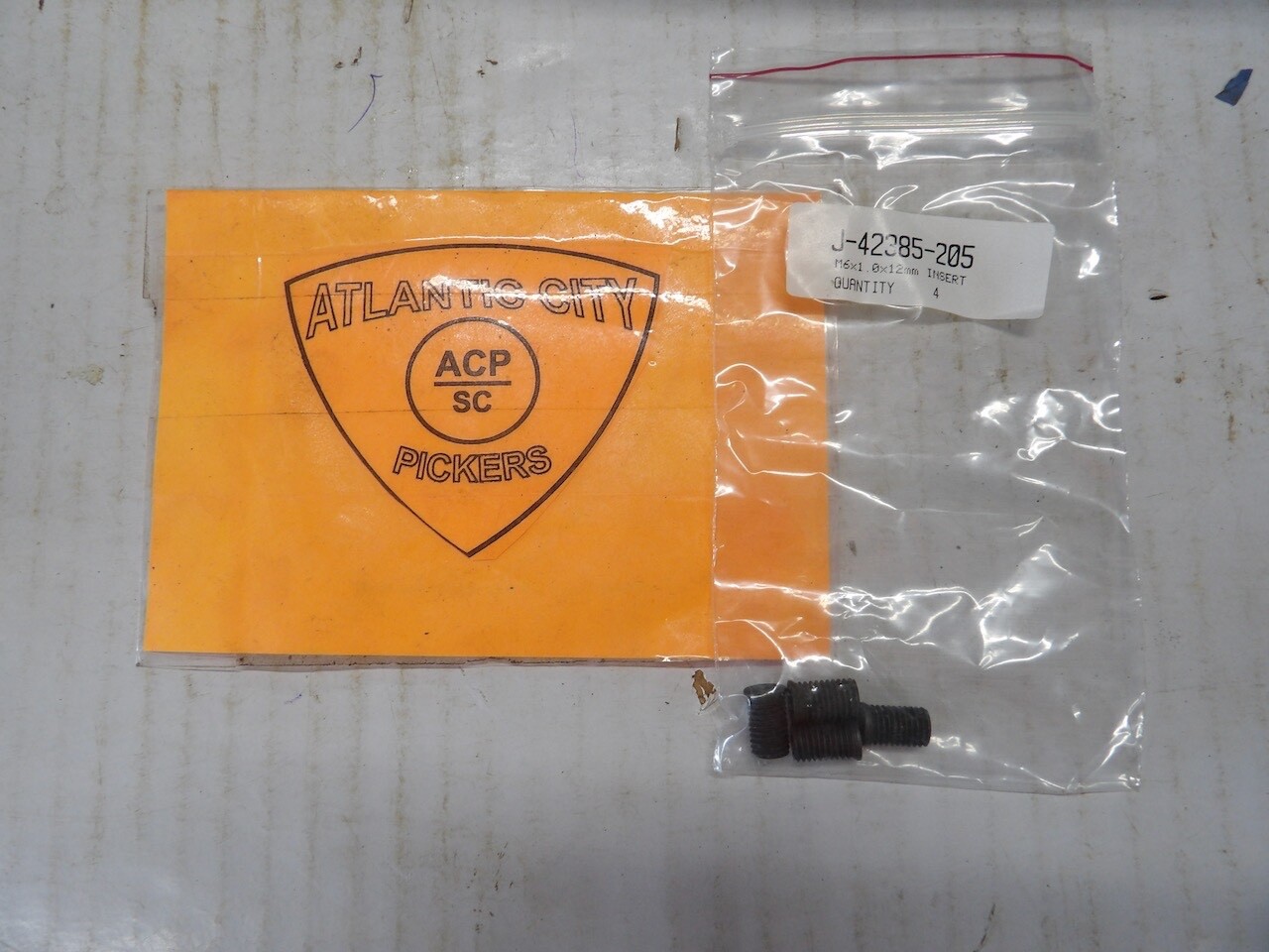 KENT MOORE TOOL J-42385-205 THREAD REPAIR INSERT M6X1.0X12 MM (QTY 4)