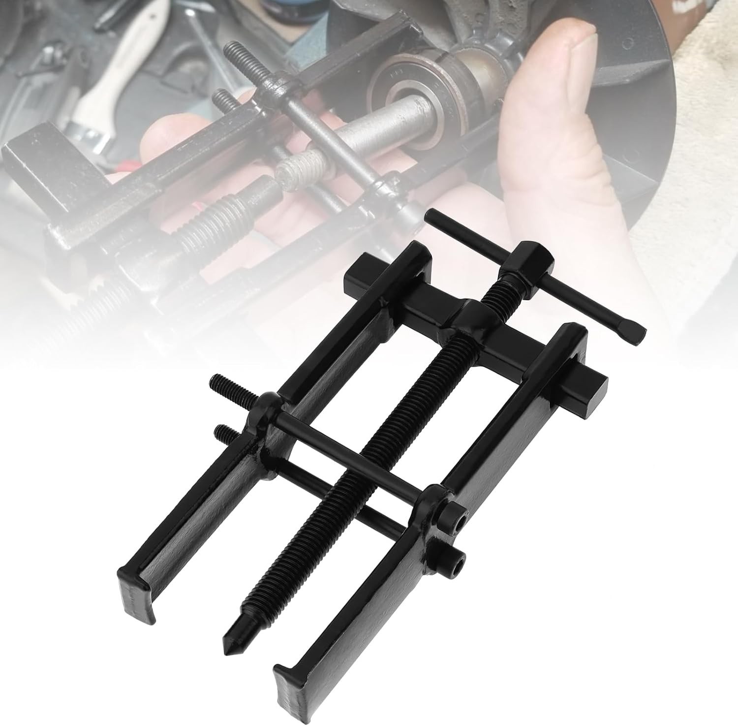 Heavy-Duty 8-Inch Two-Claw Bearing Puller – Perfect for Automotive Repairs