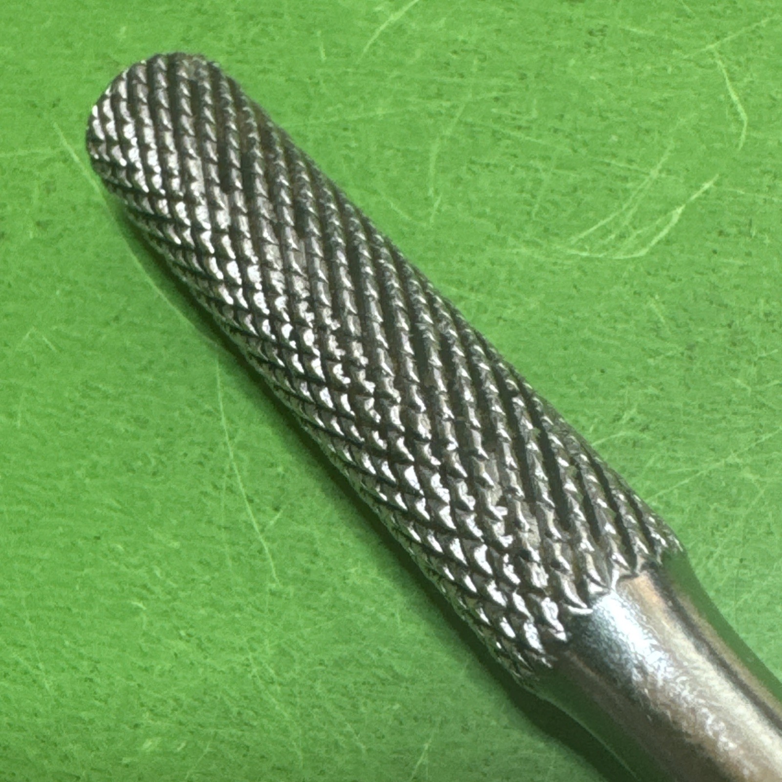 Vintage Penens Corp MFD USA 4.5” Long 1/4″ Drive Knurled Handle Ratchet MPN 1060