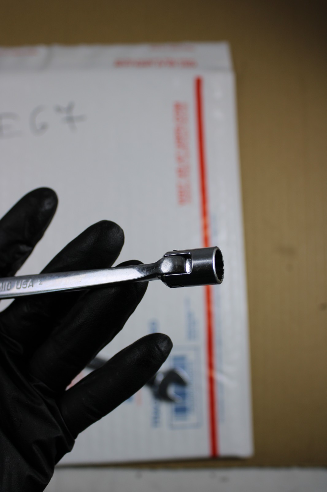 Snap On Flex Head Combination Wrench 10mm 12mm 12 Point Metric Used Lot