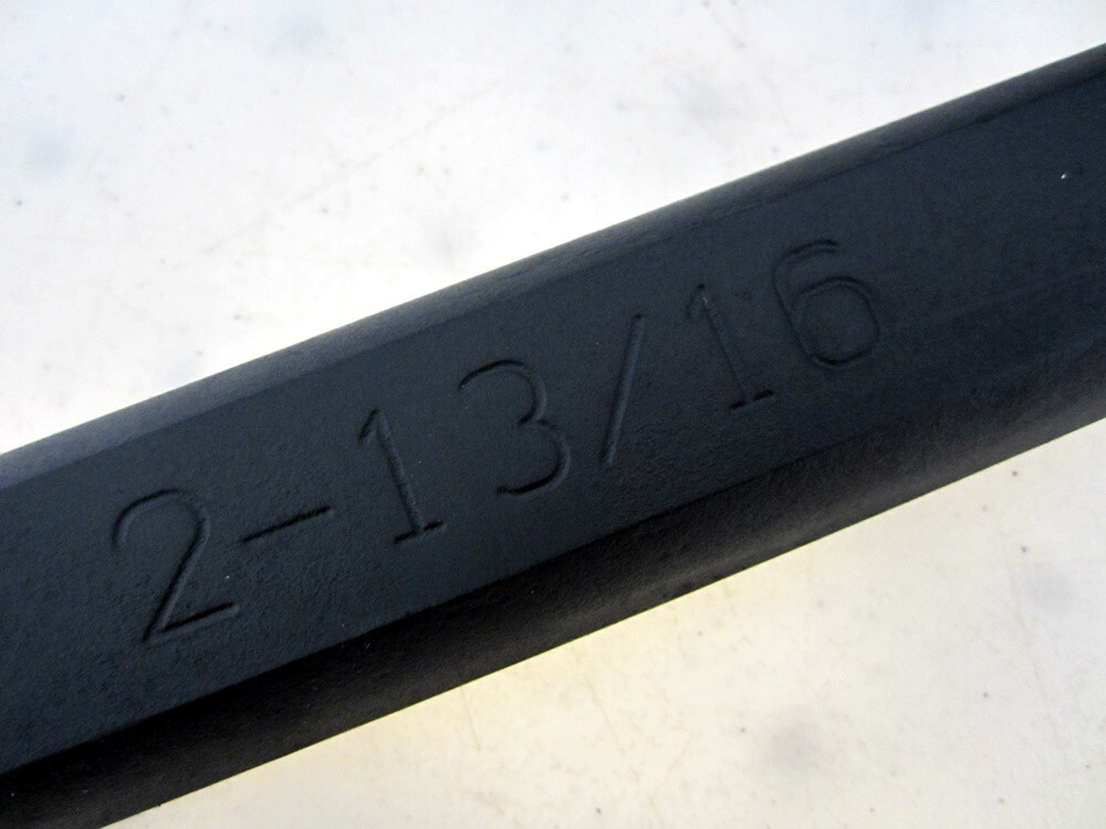 Wright 2-13/16″ SAE Wrightgrip2.0 Combination Wrench 1190 Black Made in USA