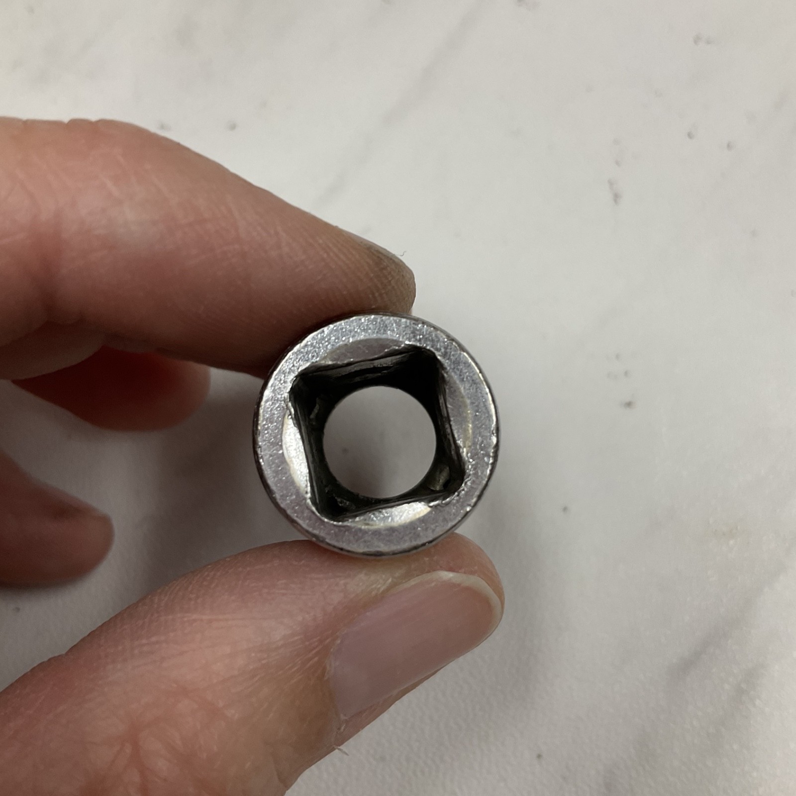 Snap-on 3/8″ Drive 12-Point SAE 1/2″ Drive Shallow Socket F161 USA