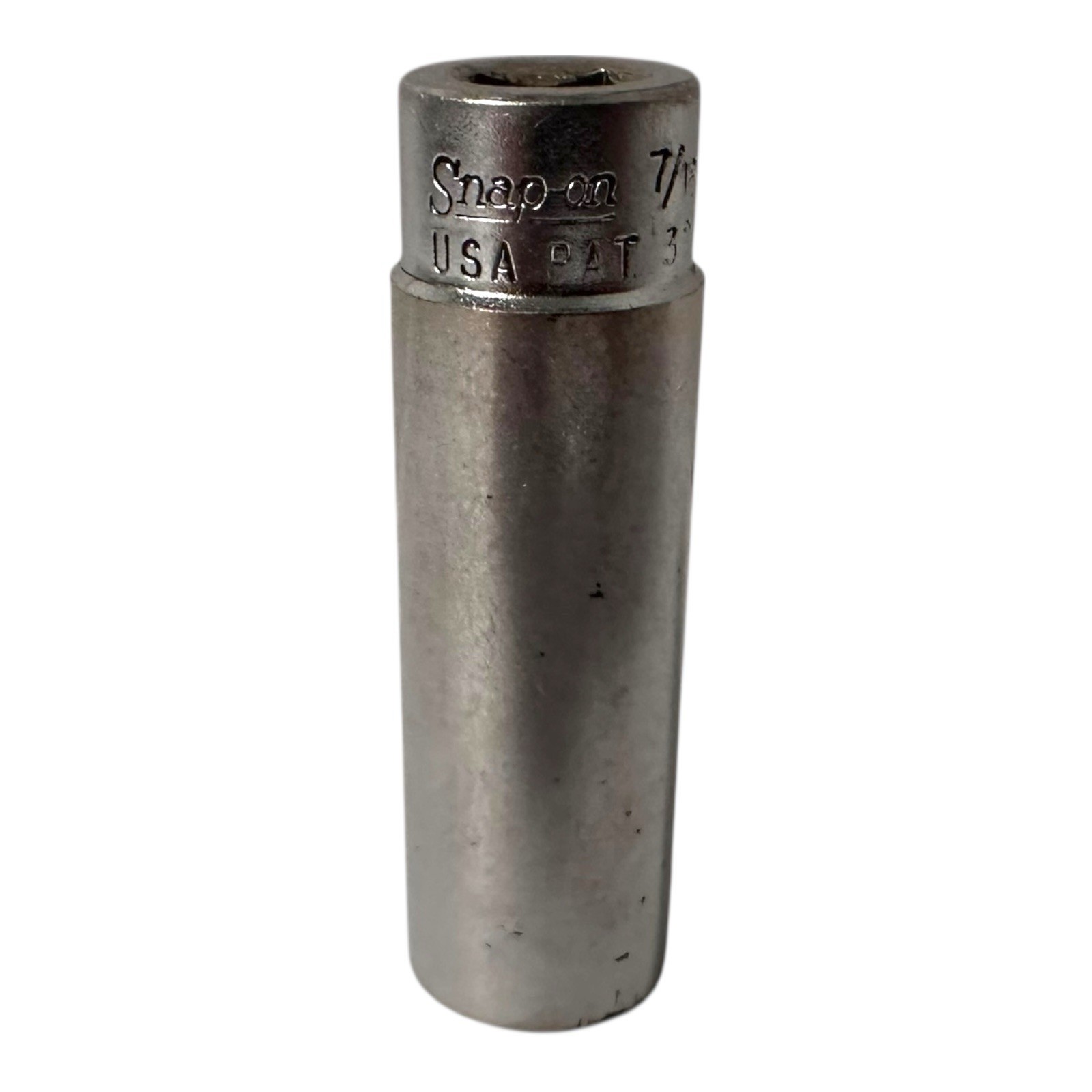 Snap On Tools STM14 7/16″ SAE Flank Drive Deep Socket 1/4″ Drive 6 Point USA