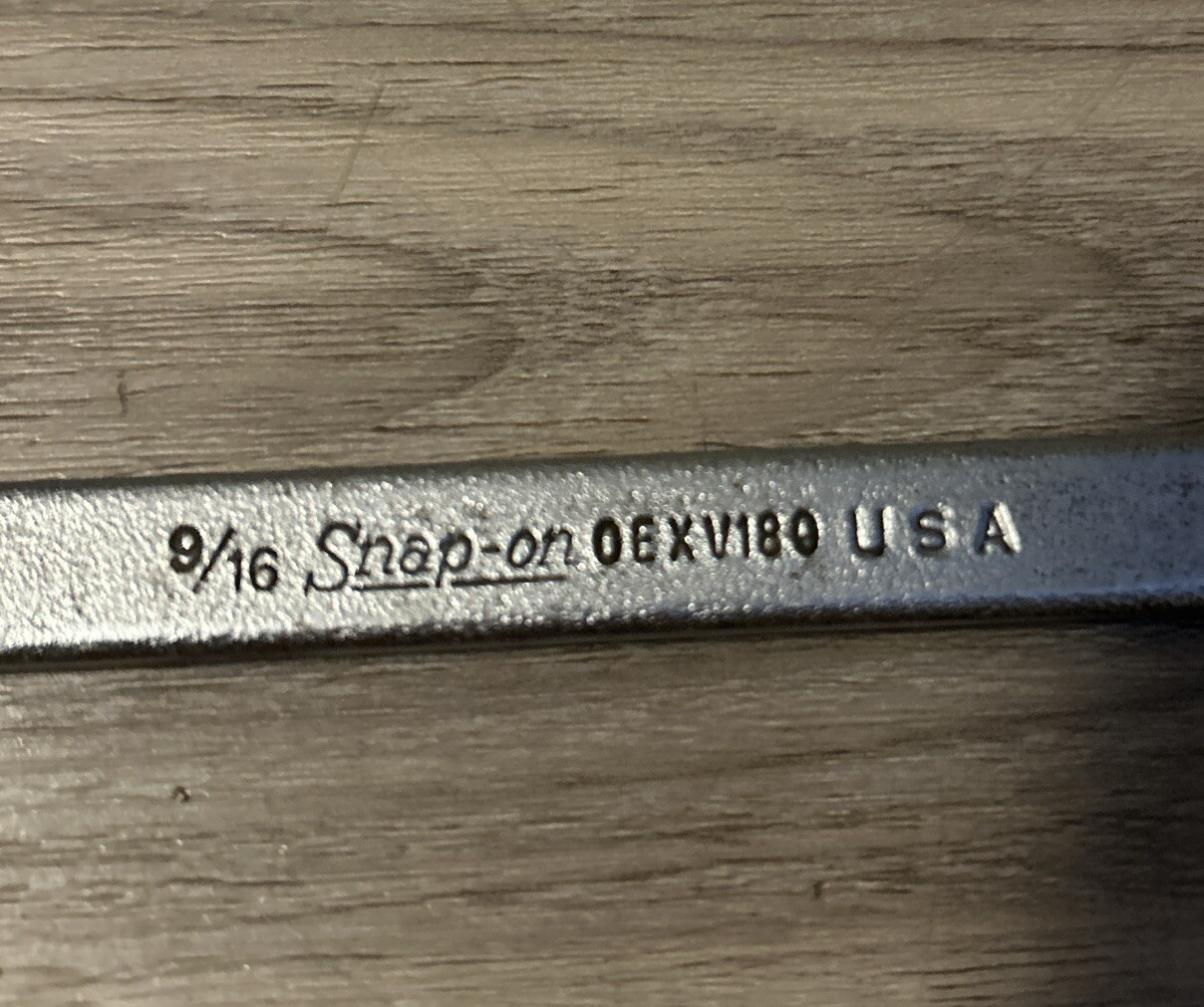 Snap On OEXV180 9/16″ Combination Wrench 12 Point SAE USA