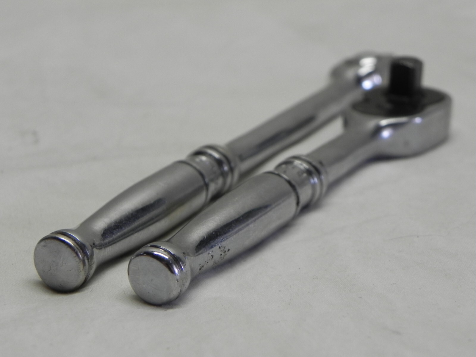 Snap-On TM70B & TM10F 1/4» Drive Ratchet & Breaker Bar Set