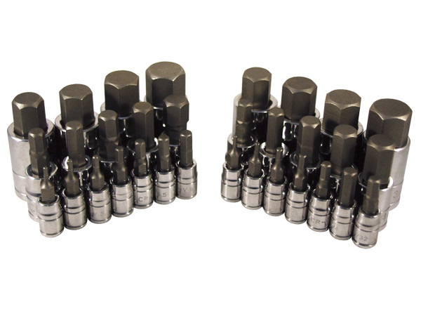 ATD 32pc Master Hex Bit Socket Set SAE and Metric with Case #13783