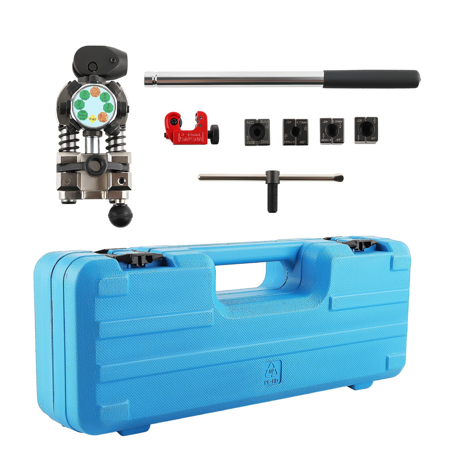 Brake Pipe Flaring Tool Kit Tube Brake Line Flaring Tool Kit 45 Degree Single