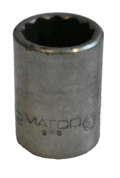 Matco Tools B162 1/2″ SAE Shallow Socket 3/8″ Drive 12 Point Chrome